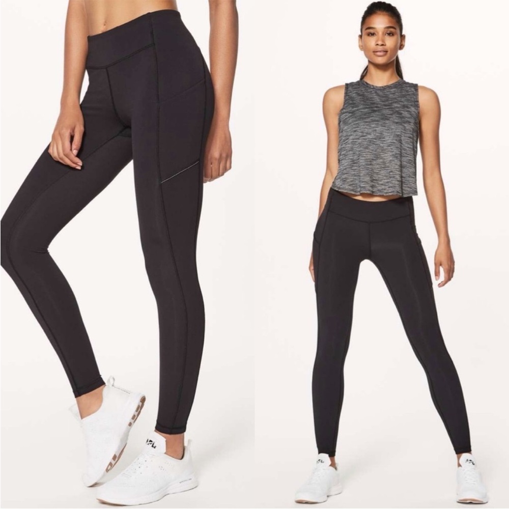 Lululemon Speed Up Tight *Full-On Luxtreme in Black - Size 4